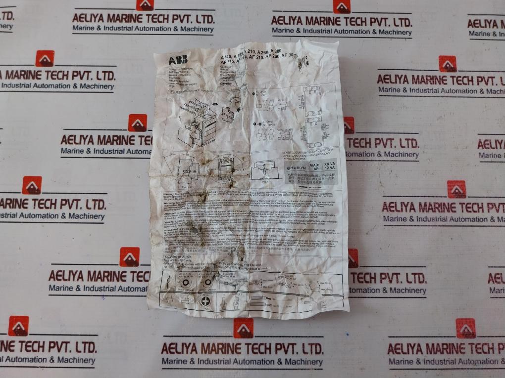 Abb Contactor (Part Only)