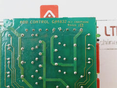 Abb Control Ga4831-a Printed Circuit Board Ga4805-a F1, Z1 94V0-j3000 94V0