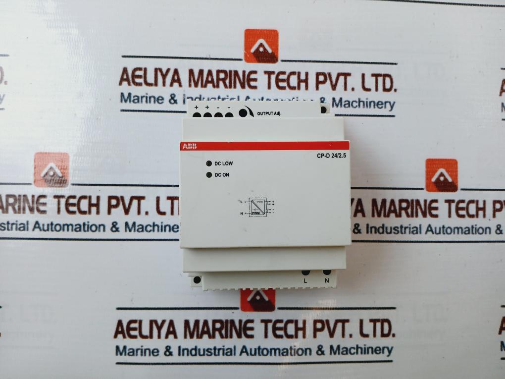Abb Cp-d 24/2.5 Switch Mode Power Supply 100-240Vac 47-63Hz