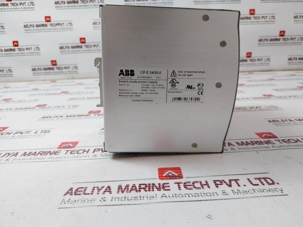 Abb Cp-e 24/20.0 Switch Mode Power Supply 1Svr427036R0000 480W