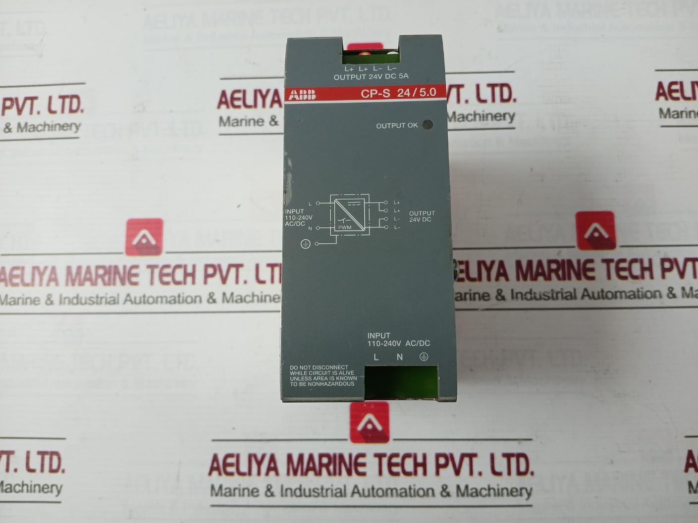 Abb Cp-s 24/5.0 Switch Mode Power Supply 24V Dc/5A 85-264V Ac