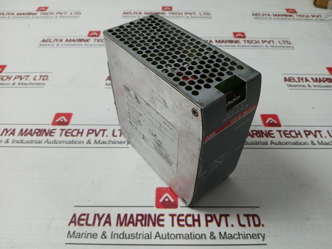 Abb Cp-s 24/5.0 Switch Mode Power Supply 24V Dc/5A 85-264V Ac