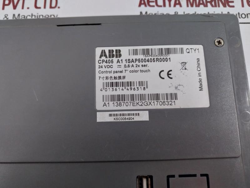 Abb Cp405 Control Panel Graphic Display Touchscreen 7