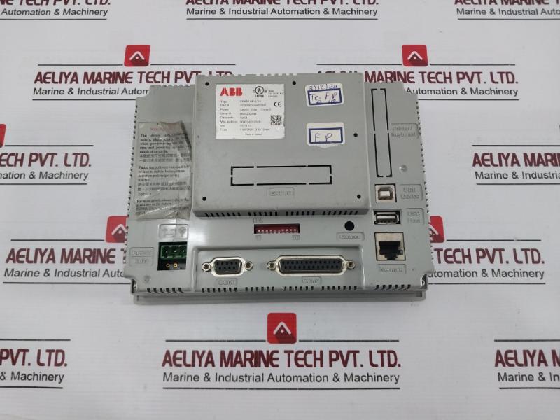 Abb Cp430 Bp-eth Control Panel Ver 13.11.12 24V Dc 0.84A E240320