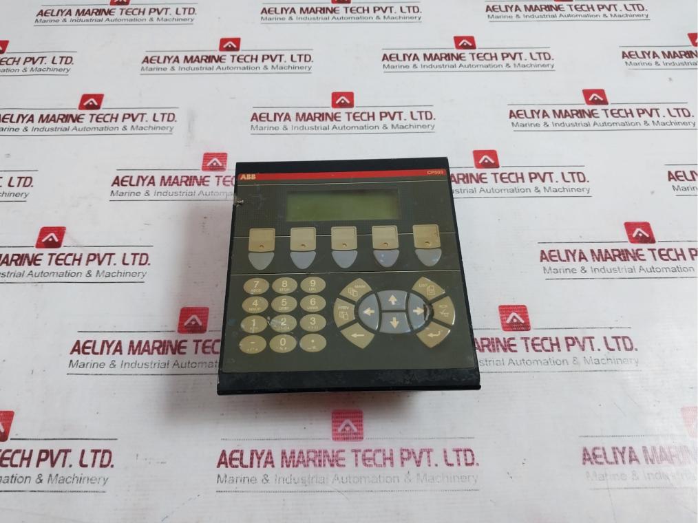 Abb Cp503 Display Panel 24Vdc 150Ma 1Sbp260172R1001_A E224886