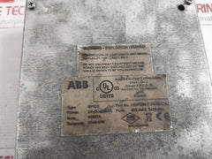 Abb Cp503 Display Panel 24Vdc 150Ma 1Sbp260172R1001_A E224886