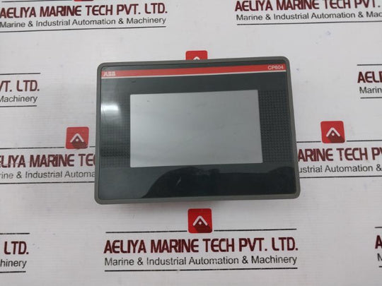 Abb Cp604 1sap504100r0001 Touch Screen Control Panel 24vdc 0.25a