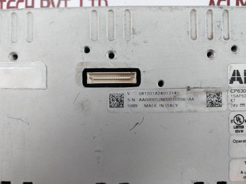 Abb Cp630 1sap530100r0001 Touch Screen Control Panel 24vdc 0.65a