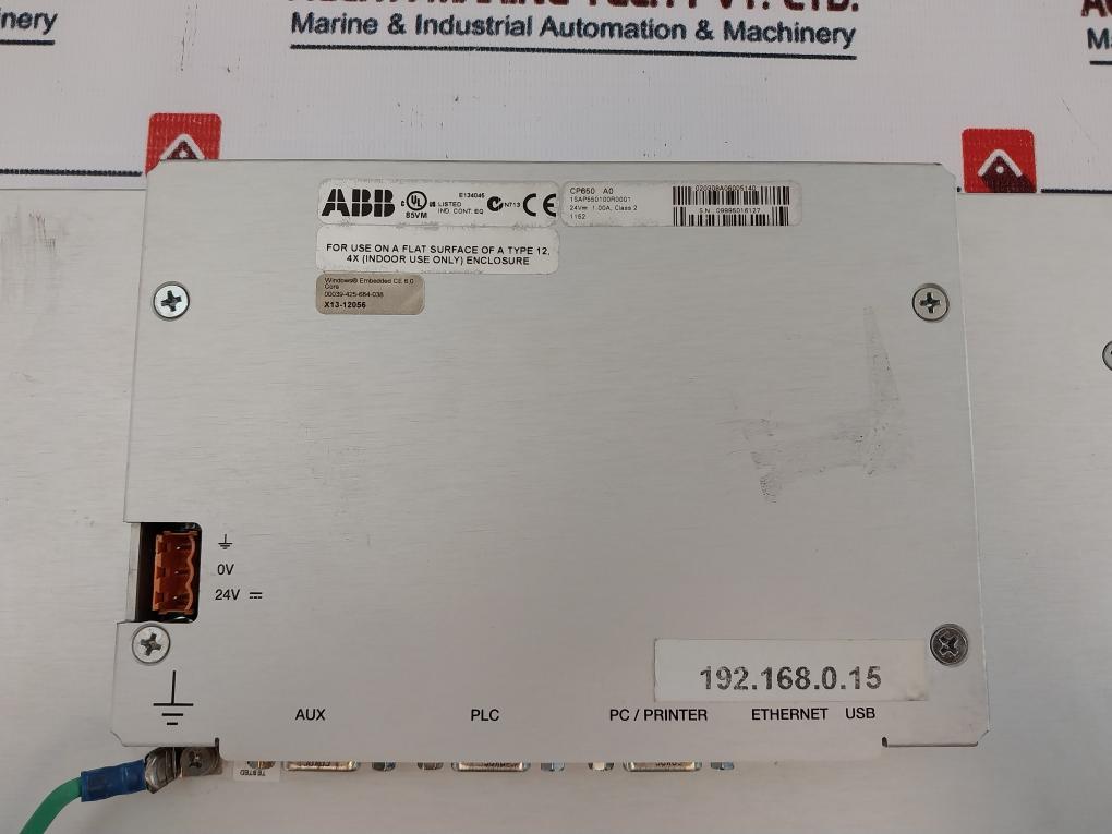 ABB 1SAP550100R0001 Control Panel CP650 24V