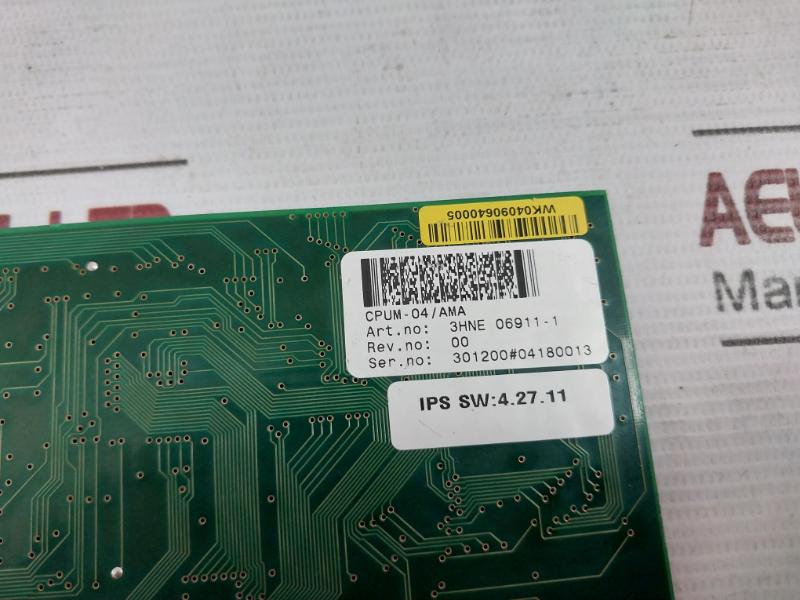 Abb Cpum-04/Ama Paint Robot Mother Board Computer Card Module Unit
