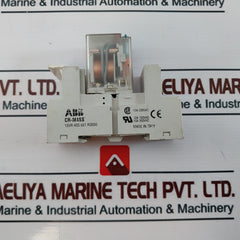 Abb Cr-m024Dc4 1Svr 405 613 R1000 Interface Relay With Cr-m4Ss Socket