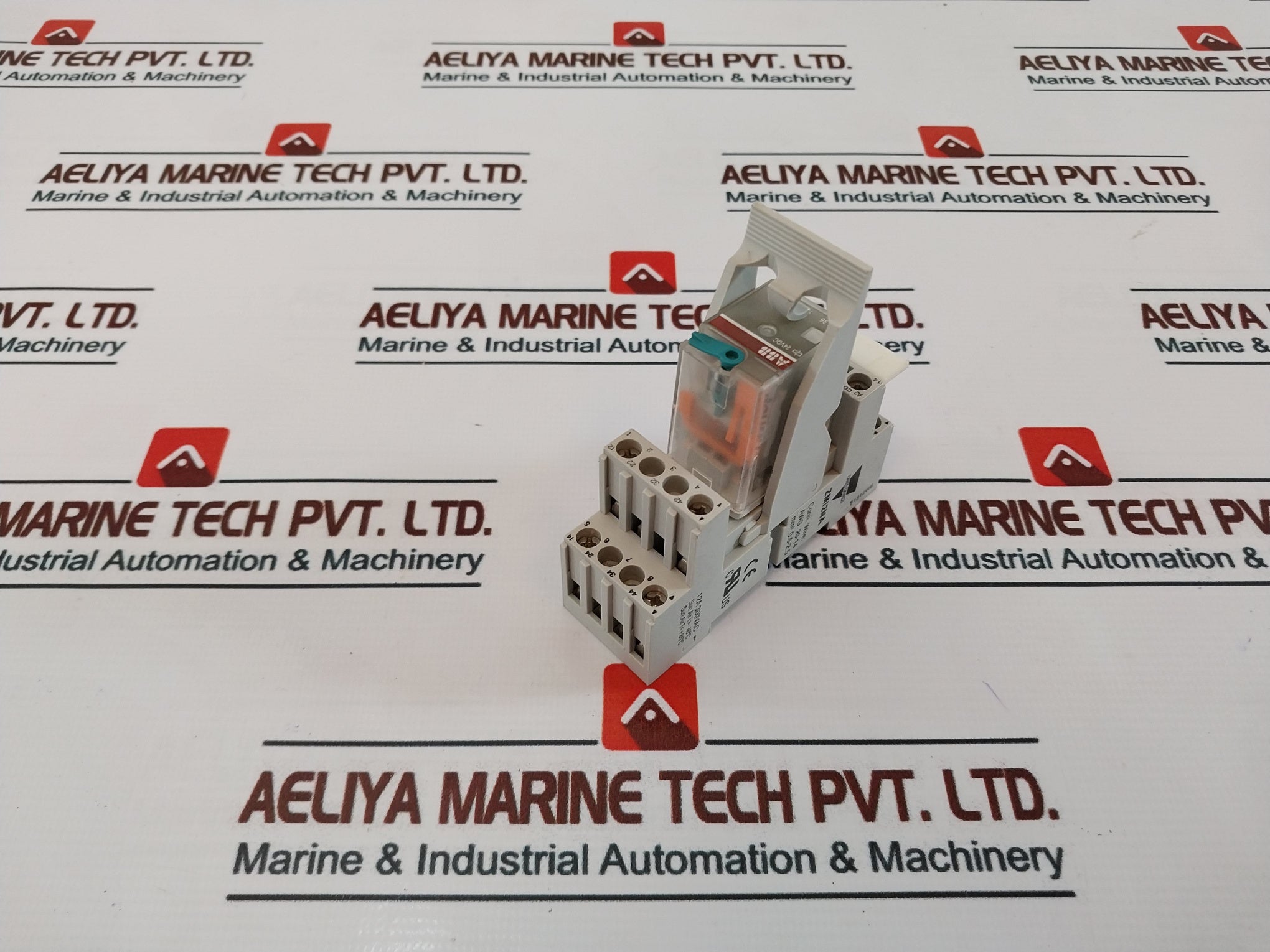 Abb Cr-m024Dc4 1Svr 405 613 R1000 Relay With Zmi2Na Socket