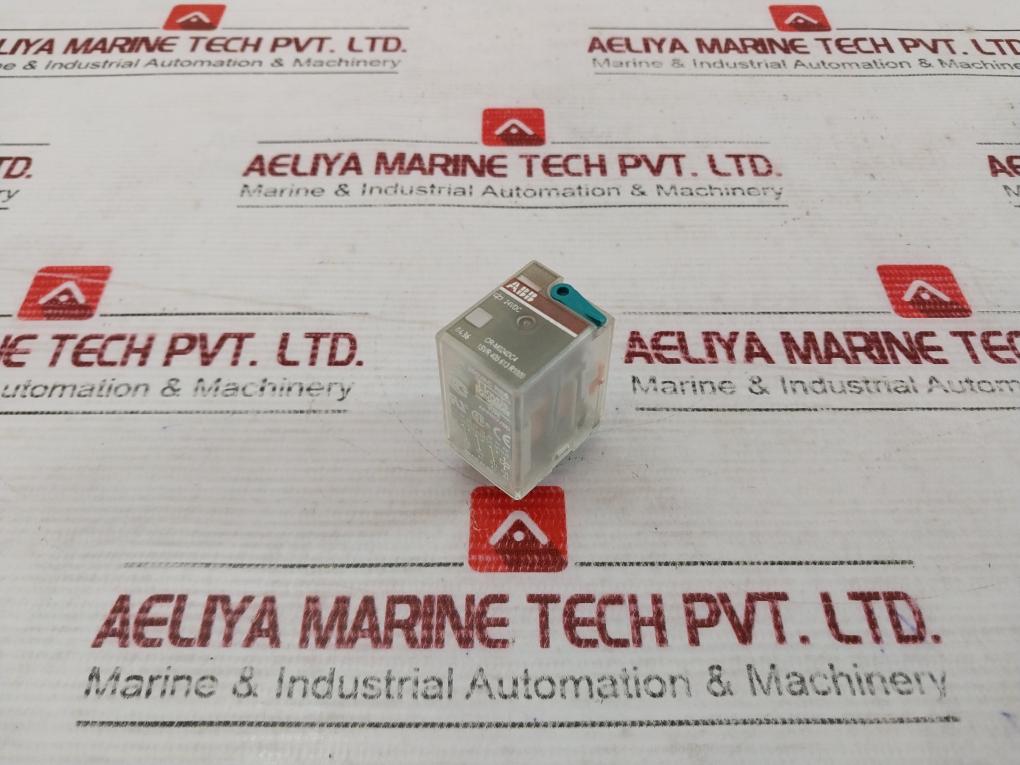 Abb Cr-m024Dc4 Pluggable Interface Relay 24Vdc 6A 250Vac 1Svr 405 613 R1000