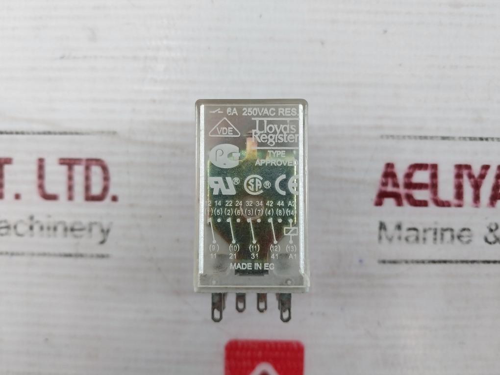 Abb Cr-m024Dc4 Pluggable Interface Relay 24Vdc 6A 250Vac 1Svr 405 613 R1000