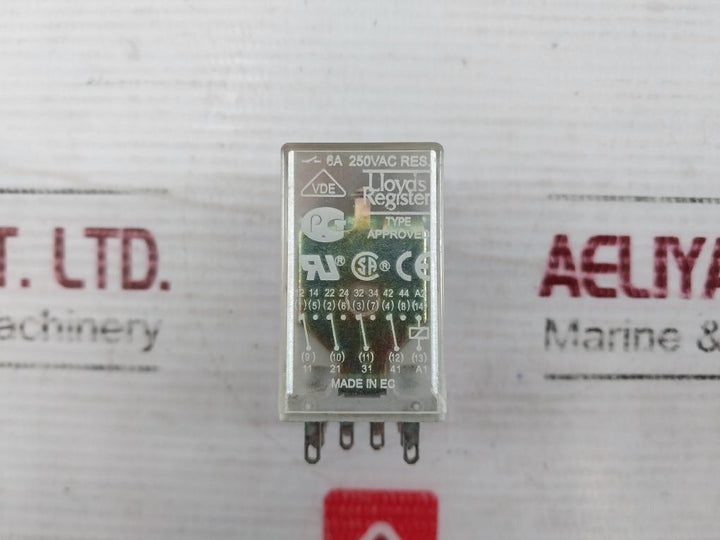 Abb Cr-m024Dc4 Pluggable Interface Relay 24Vdc 6A 250Vac 1Svr 405 613 R1000