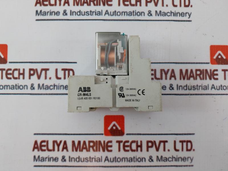 Abb Cr-m024dc4 Pluggable Interface Relay 24vdc