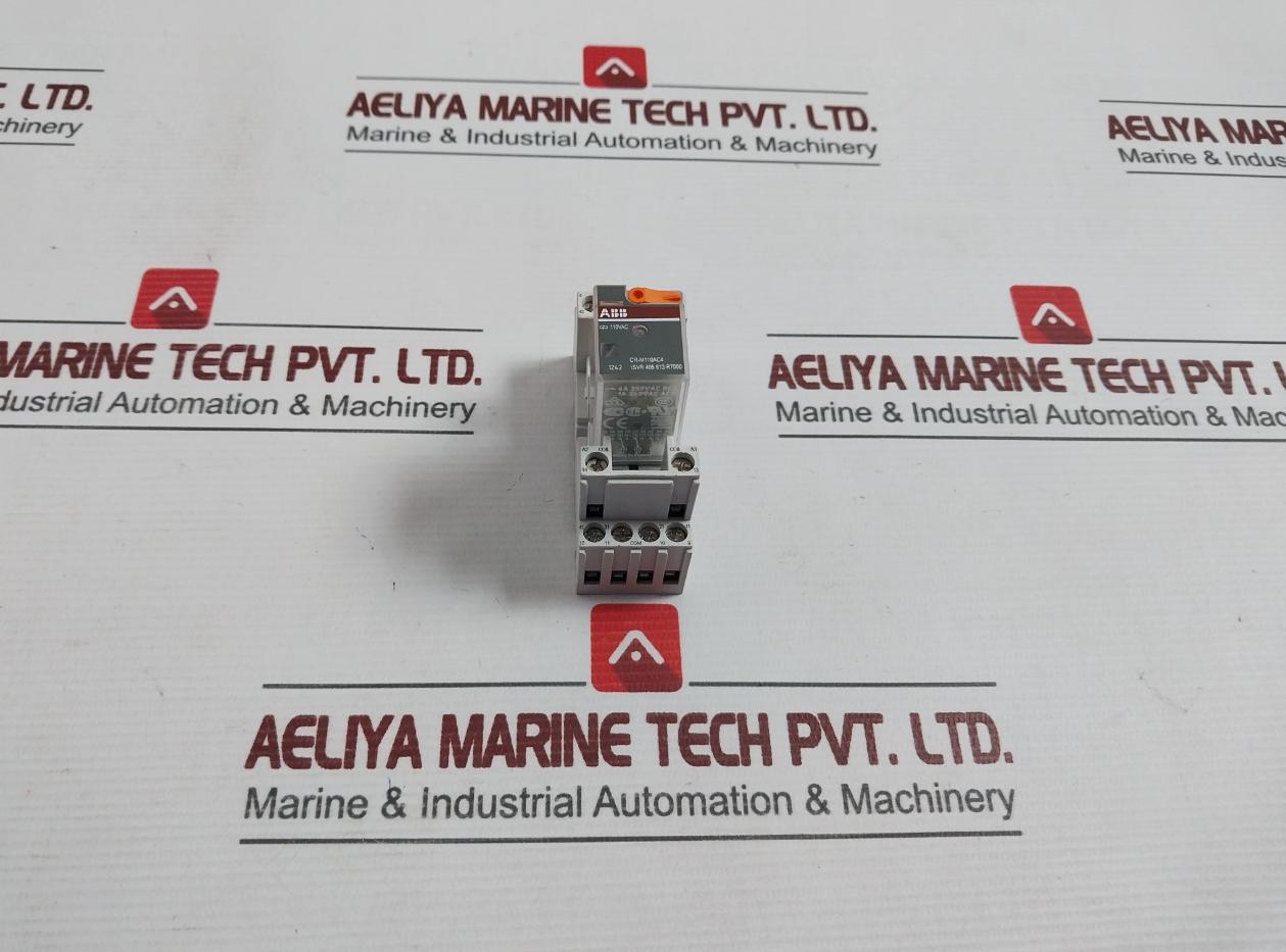 Abb Cr-m110Ac4 Relay Module 110 Vac