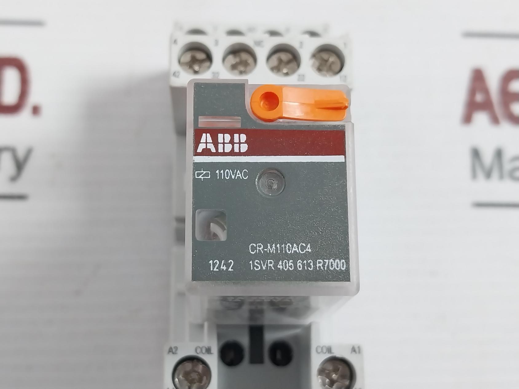 Abb Cr-m110Ac4 Relay Module 110 Vac