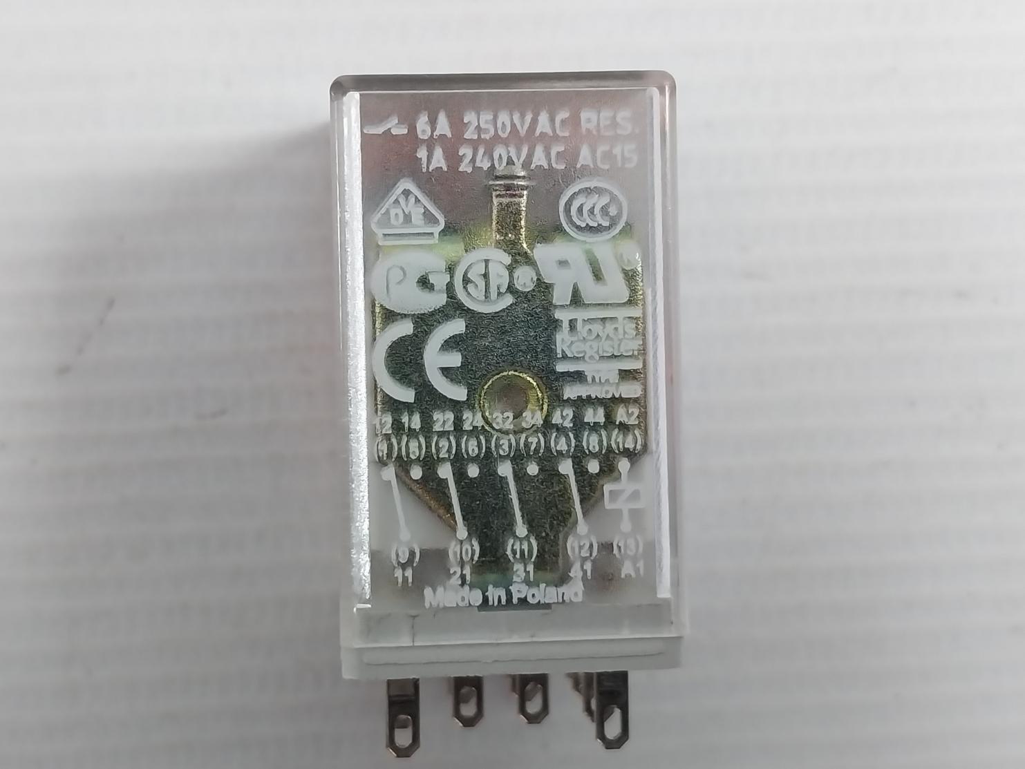 Abb Cr-m110Ac4 Relay Module 110 Vac