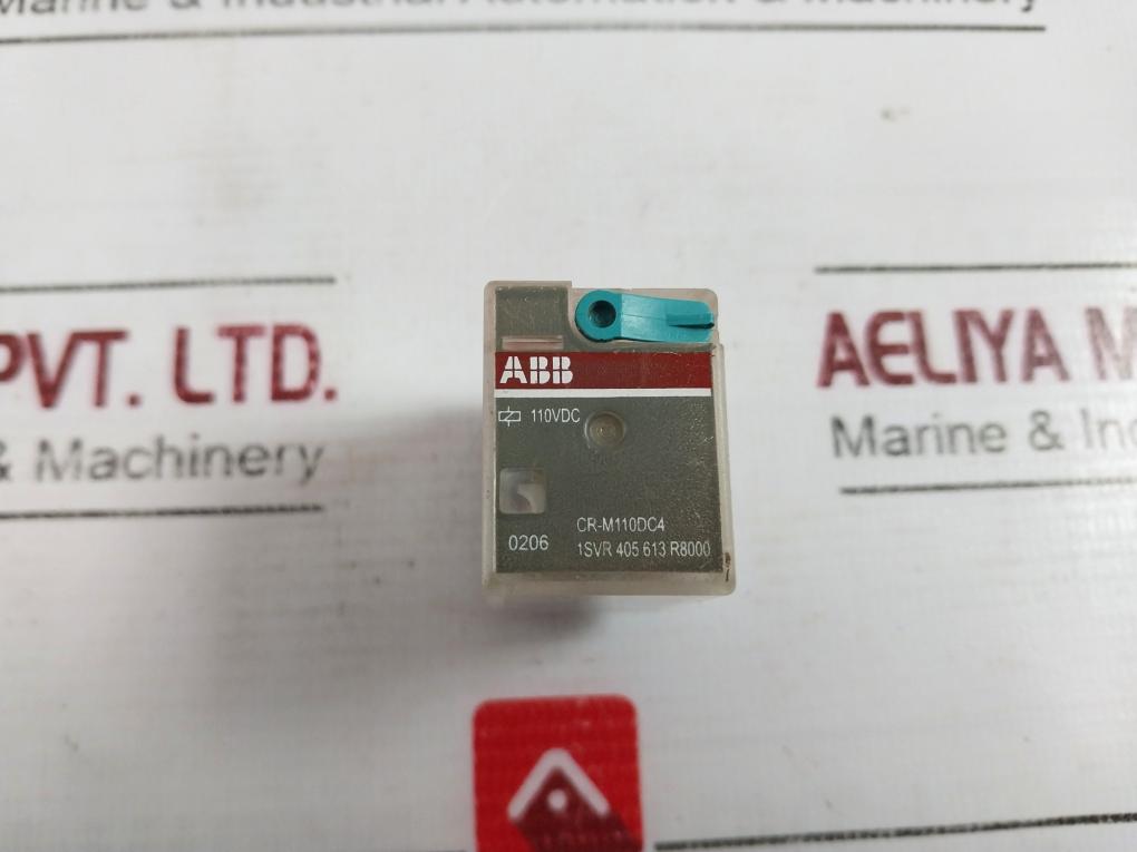 Abb Cr-m110Dc4 Pluggable Interface Relay 1Svr405613R8000 110V Dc