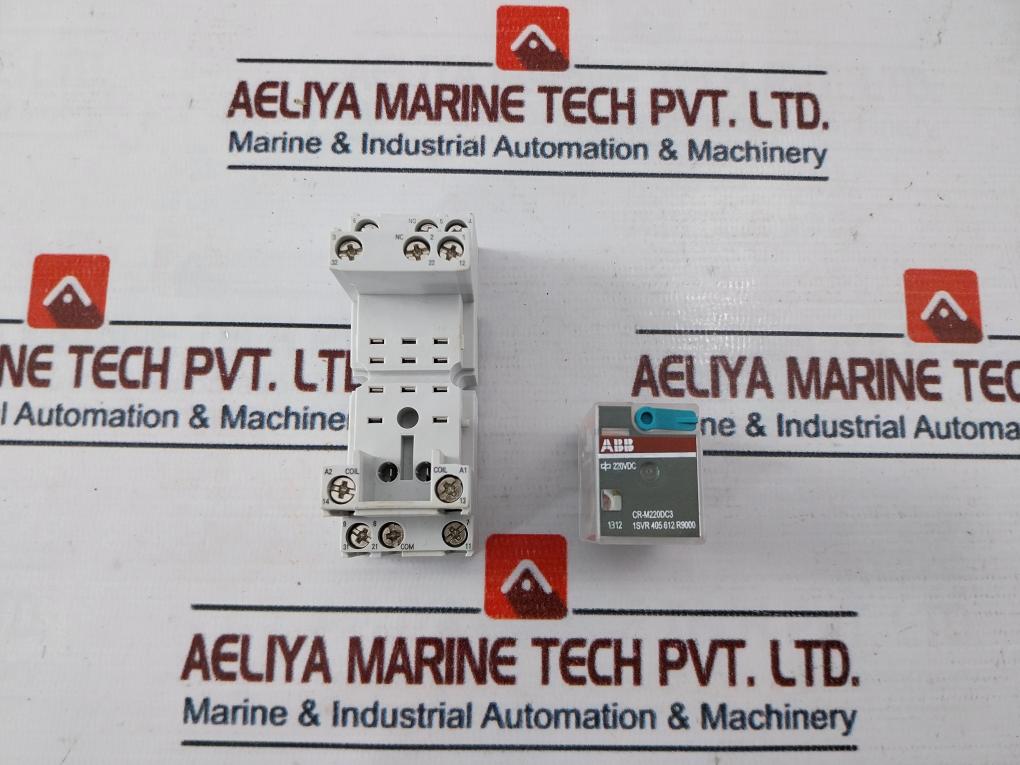 Abb Cr-m220Dc3 Relay With Socket Cr-m3Ss