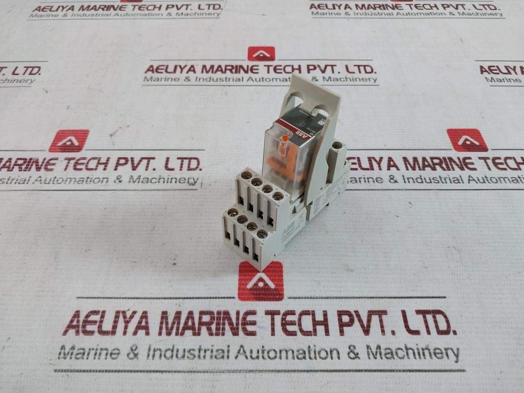 Abb Cr-m4Ss Standard Socket With Cr-m230Ac4 Interface Relay 1Svr405651R3000 7A
