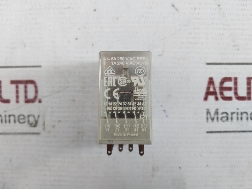 Abb Cr-m4Ss Standard Socket With Cr-m230Ac4 Interface Relay 1Svr405651R3000 7A