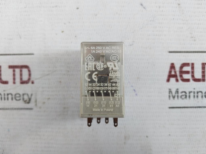 Abb Cr-m4Ss Standard Socket With Cr-m230Ac4 Interface Relay 1Svr405651R3000 7A