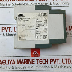 Abb Ct-ahs.22S Time Relay Off-delay 24-240V 50/60Hz Iec/En 60947-5-1
