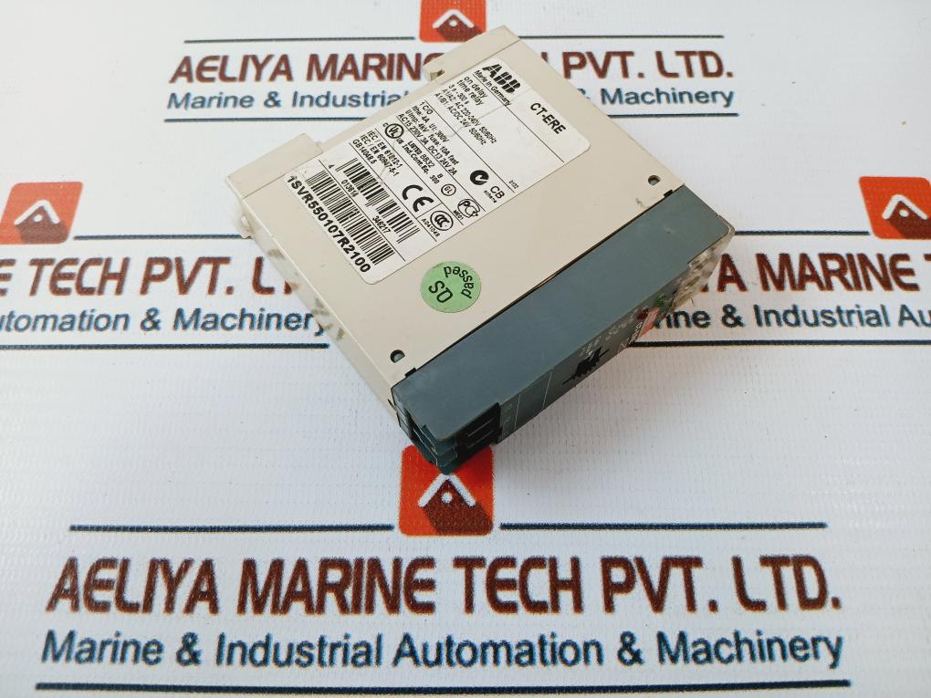 ABB CT-ERE On Delay Time Relay 300V 1Svr550107R2100