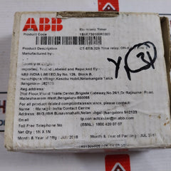 Abb Ct-ers.22s Time Delay Ralay 50/60hz