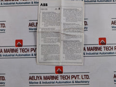 Abb Ct-ers.22s Time Delay Ralay 50/60hz