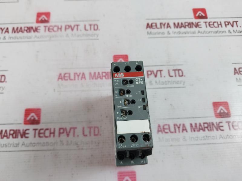Abb Ct-mfs.21 Multifunction Time Relay 1Svr630010R0200 24-240V 50/60Hz