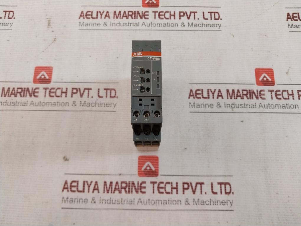 Abb Ct-wbs.22S Time Relay 1Svr730040R3300 24-240V 50/60Hz Iec/En 60947-5-1