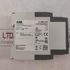 Abb Ct-wbs.22S Time Relay 1Svr730040R3300 24-240V 50/60Hz Iec/En 60947-5-1