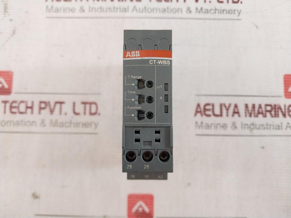 Abb Ct-wbs.22S Time Relay 1Svr730040R3300 24-240V 50/60Hz Iec/En 60947-5-1