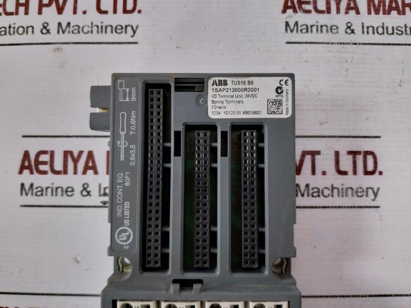 Abb Dc523 B4 Digital Input/Output Module 1Sap240500R0001 Input: 24Vdc Output: 24Vdc/0.5A