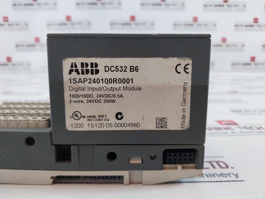 Abb Dc532 B6 Digital Input/Output Module 1Sap240100R0001