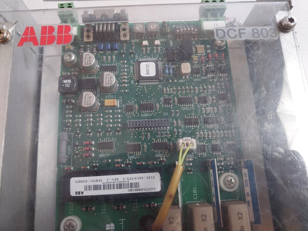 Abb Dcf803-0035/ Sdcs-fex-4 Excitation Module 35A Rev: J