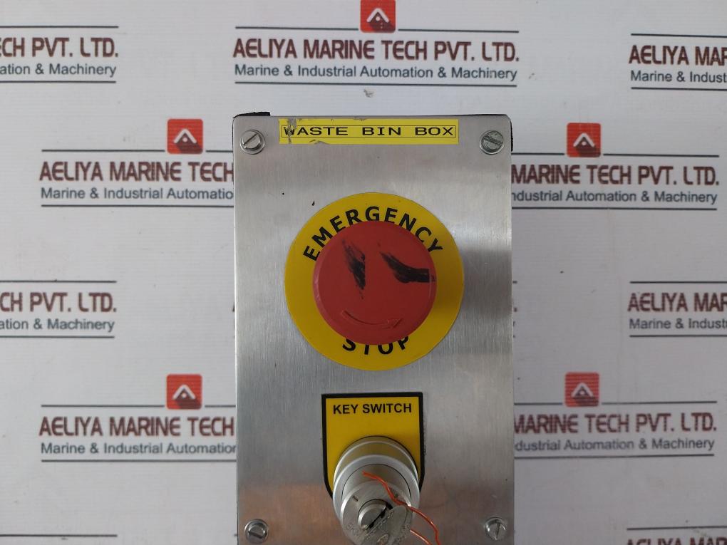 Abb De-42279 Stainless Control Box W/E?Stop Gate Access & Fault Reset Button