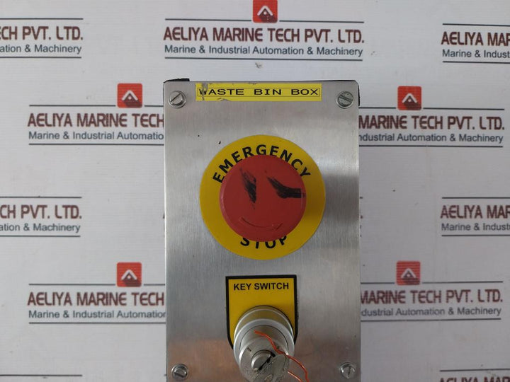 Abb De-42279 Stainless Control Box W/E?Stop Gate Access & Fault Reset Button