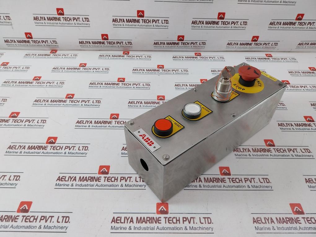 Abb De-42279 Stainless Control Box W/E‐Stop Gate Access & Fault Reset Button
