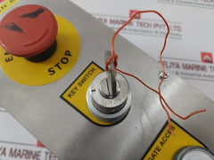 Abb De-42279 Stainless Control Box W/E?Stop Gate Access & Fault Reset Button