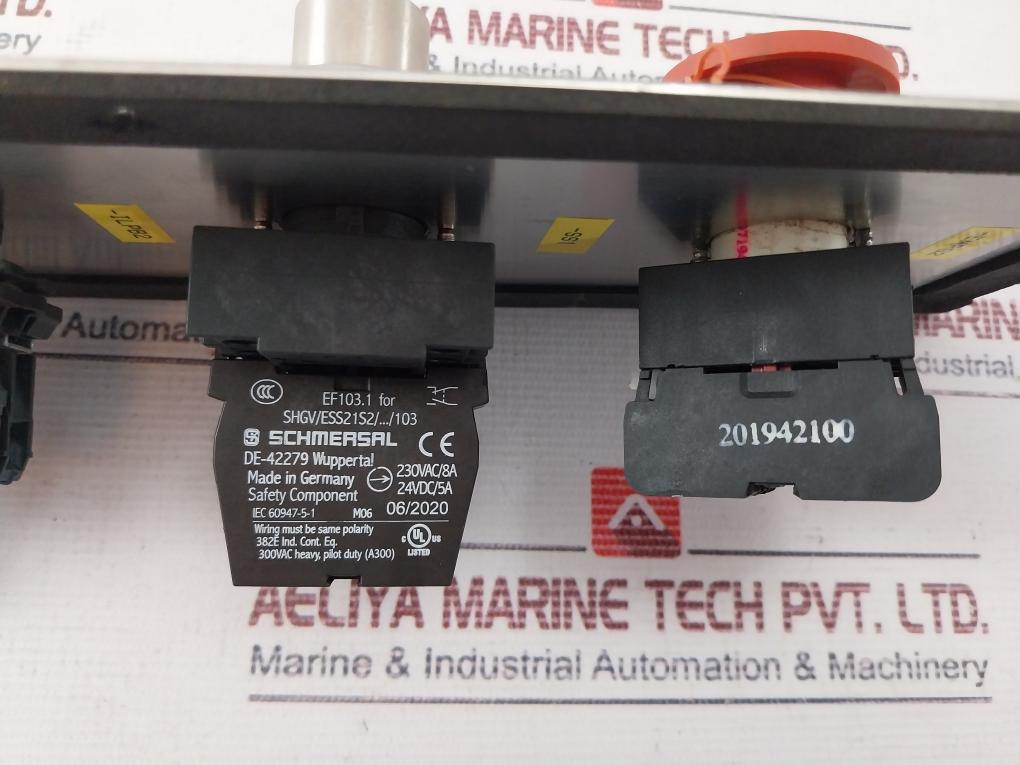 Abb De-42279 Stainless Control Box W/E‐Stop Gate Access & Fault Reset Button