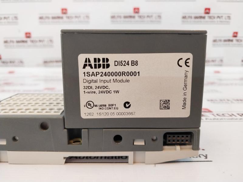 Abb Di524 B4 Digital Input Module 1sap240000r0001 With Tu551-cs31 B0