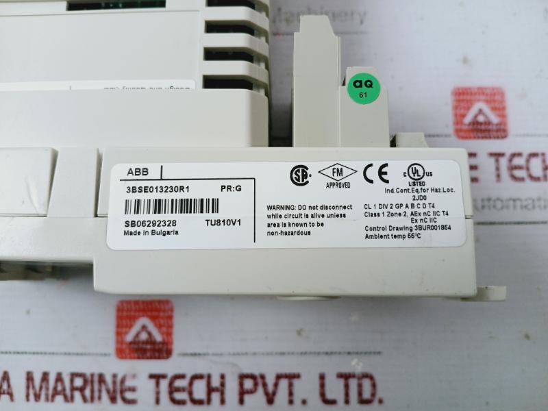 Abb 3Bse008508R1 Digital Input Module Di810, 3Bse013230R1, Tu810V1 24V 55°C