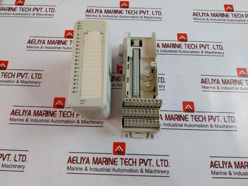 Abb Di810 Digital Input Module With Termination Unit 3Bse008508R1, 3Bse013230R1