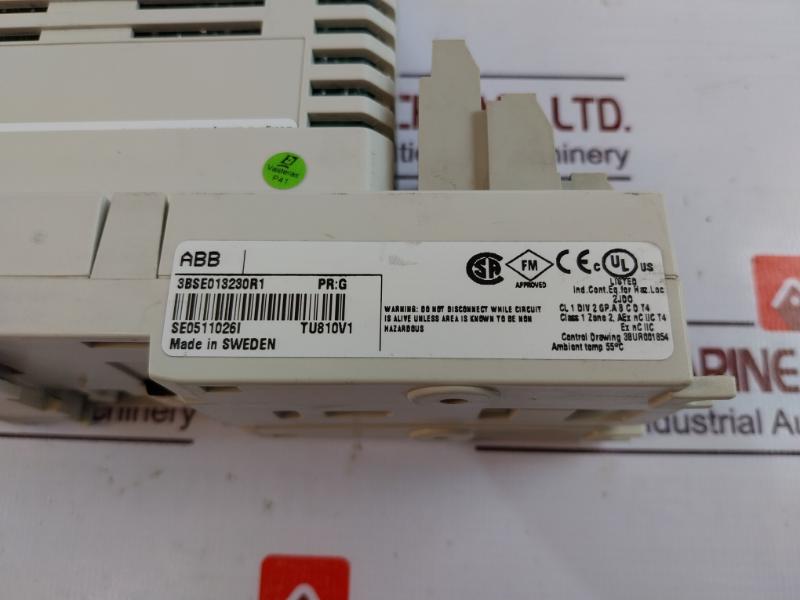 Abb Di810 Digital Input Module With Termination Unit 3Bse008508R1, 3Bse013230R1