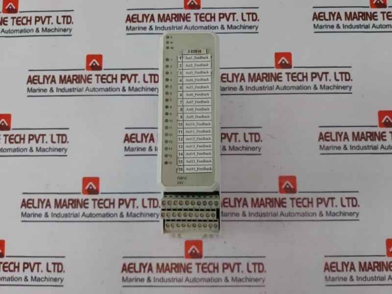 Abb Di810 Digital Input W/ Tu810V1 3Bse013230R1 Termination Module 3Bse008508R1