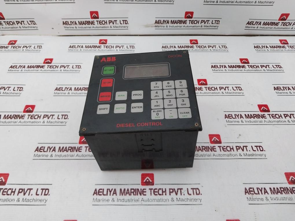 Abb Dicon Cma 112 Diesel Control Display Panel 3D De3 000 13 (Not Working) - Aeliya Marine Tech
